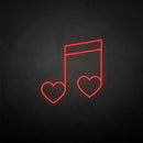 'Love music' neon sign - VINTAGE SIGN