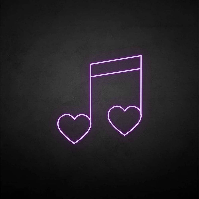 'Love music' neon sign - VINTAGE SIGN