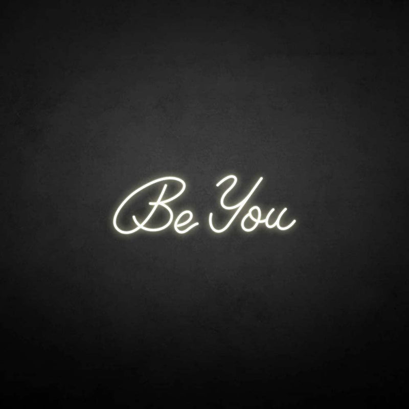 'Be you' neon sign - VINTAGE SIGN