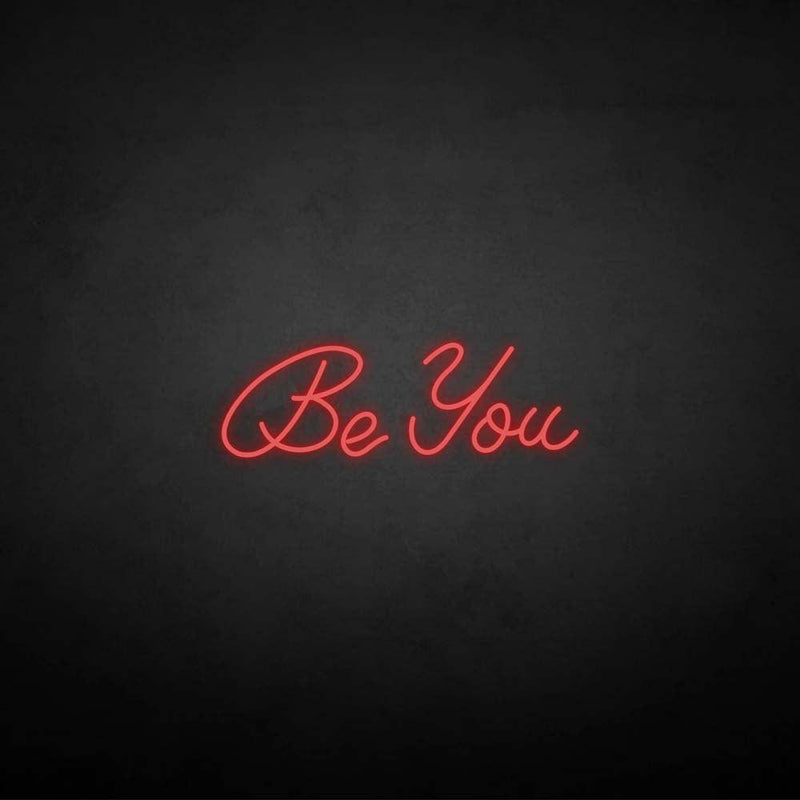 'Be you' neon sign - VINTAGE SIGN