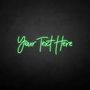 'you text here' neon sign - VINTAGE SIGN