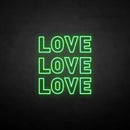 'Love3' neon sign - VINTAGE SIGN