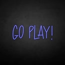 'Go play' neon sign - VINTAGE SIGN