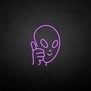 'Saucer man' neon sign - VINTAGE SIGN