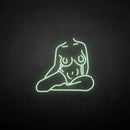 'Naked woman' neon sign - VINTAGE SIGN