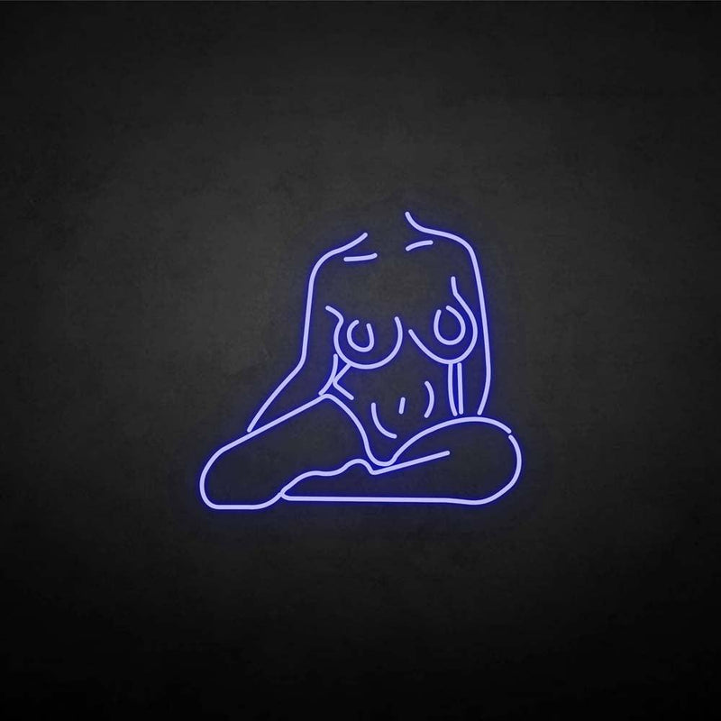 'Naked woman' neon sign - VINTAGE SIGN
