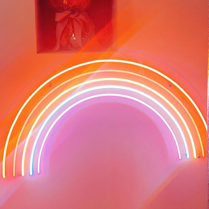 'Rainbow' neon sign - VINTAGE SIGN