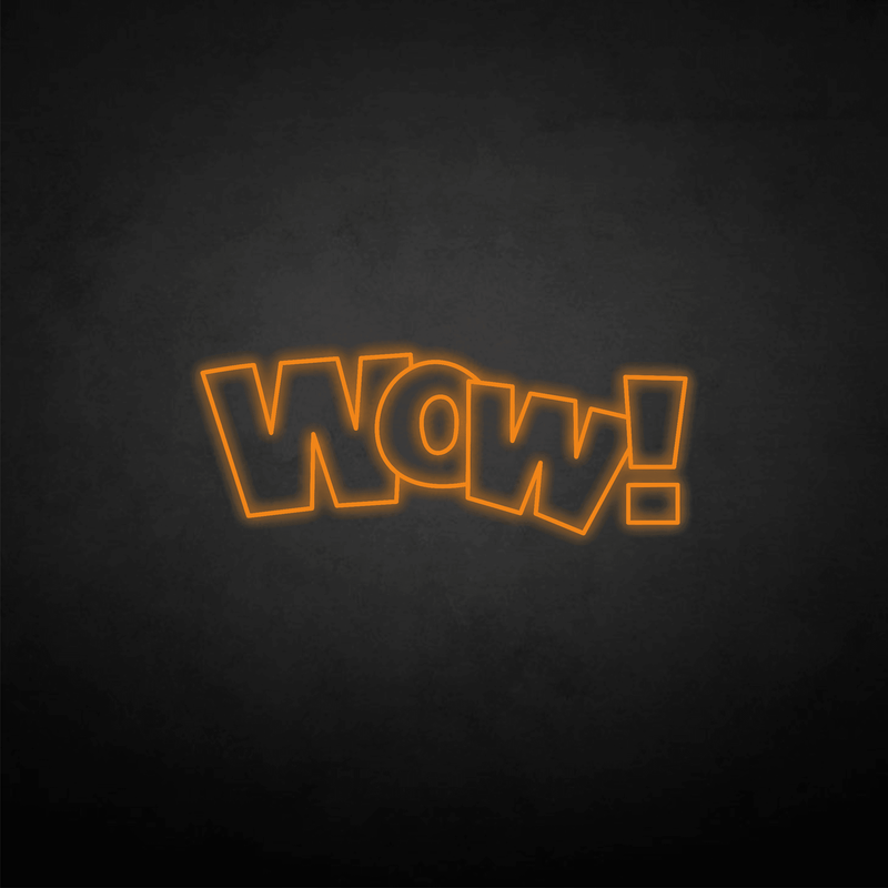 WOW! neon sign - VINTAGE SIGN